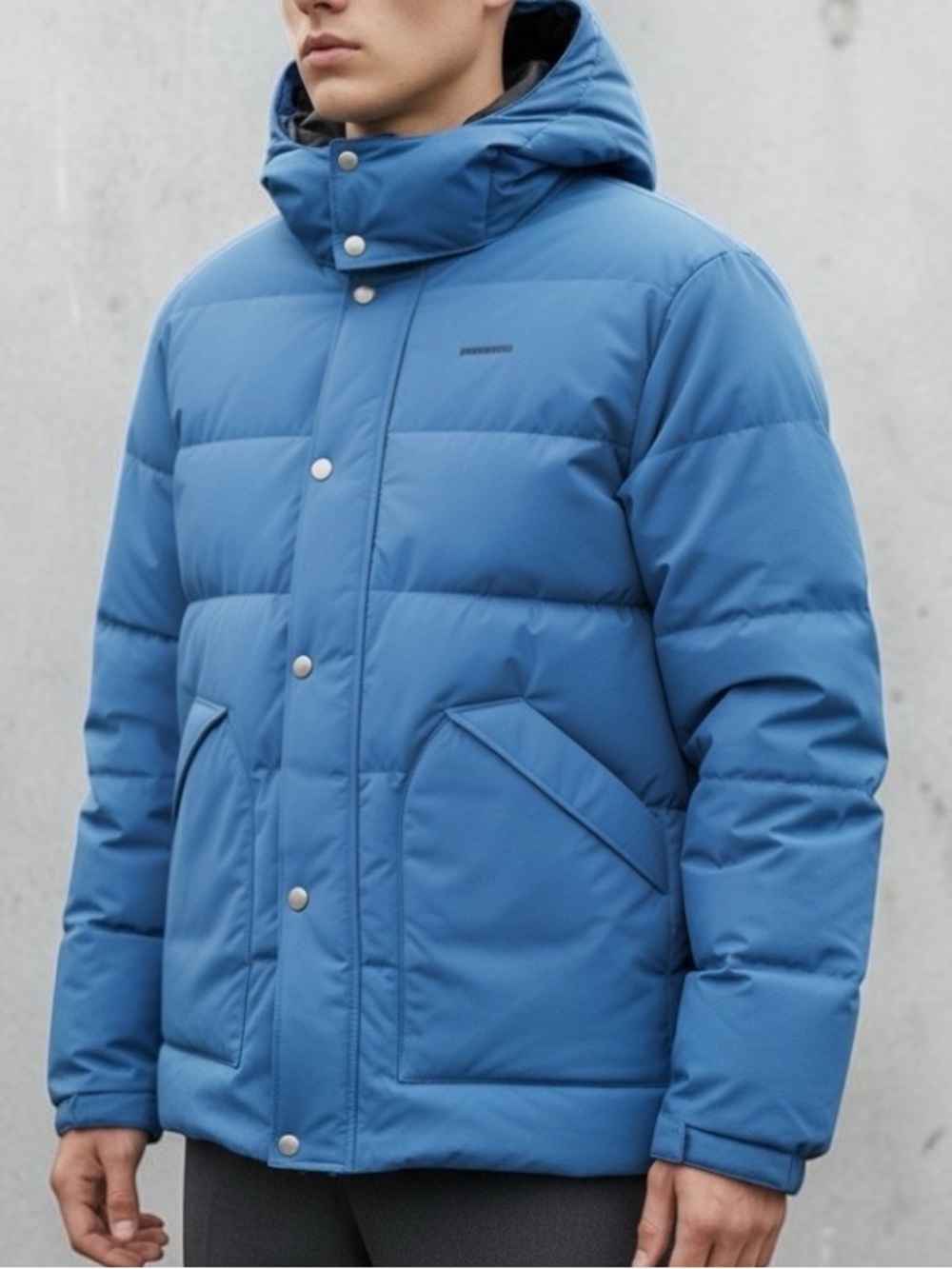 Patagonia Downdrift Winter Jacket Men’s XL Endless Blue 600 Fill Down Puffer